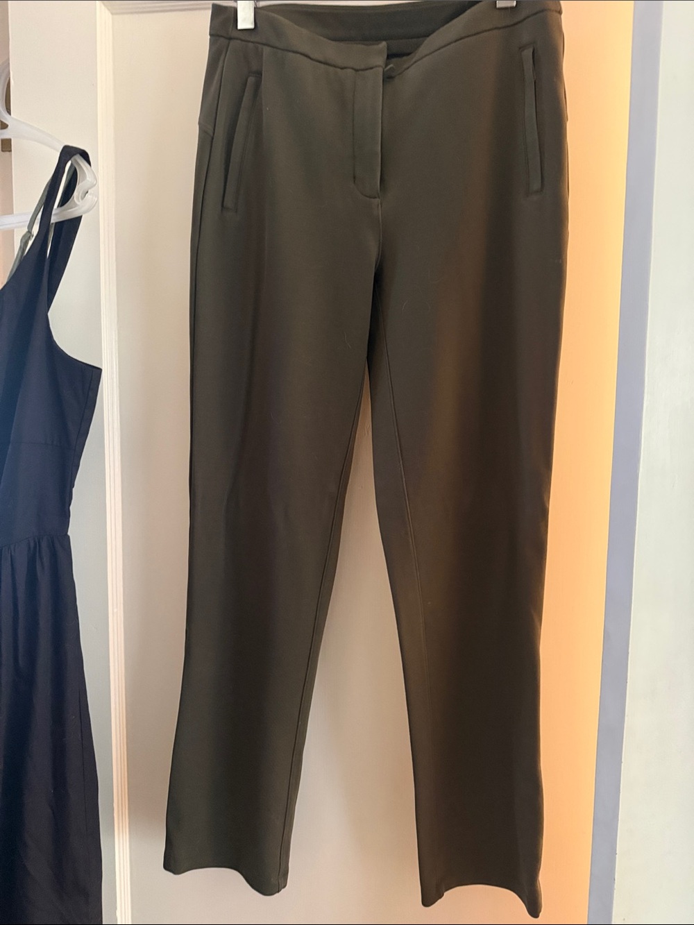 lululemon athletica Olive-Green Straight Leg Pants